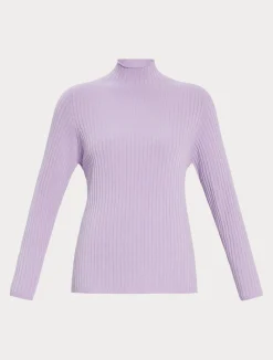 Discount Marina Rinaldi Stretch viscose sweater LILAC