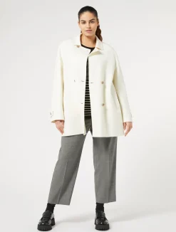 Best Marina Rinaldi Stretch viscose sweater BLACKWHITE