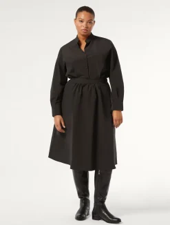 Sale Marina Rinaldi Taffeta skirt BLACK