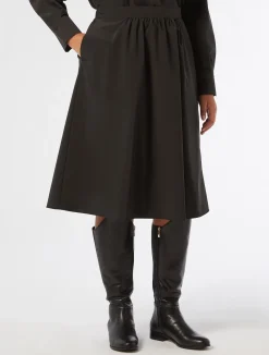 Sale Marina Rinaldi Taffeta skirt BLACK