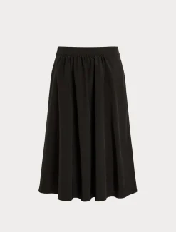 Sale Marina Rinaldi Taffeta skirt BLACK