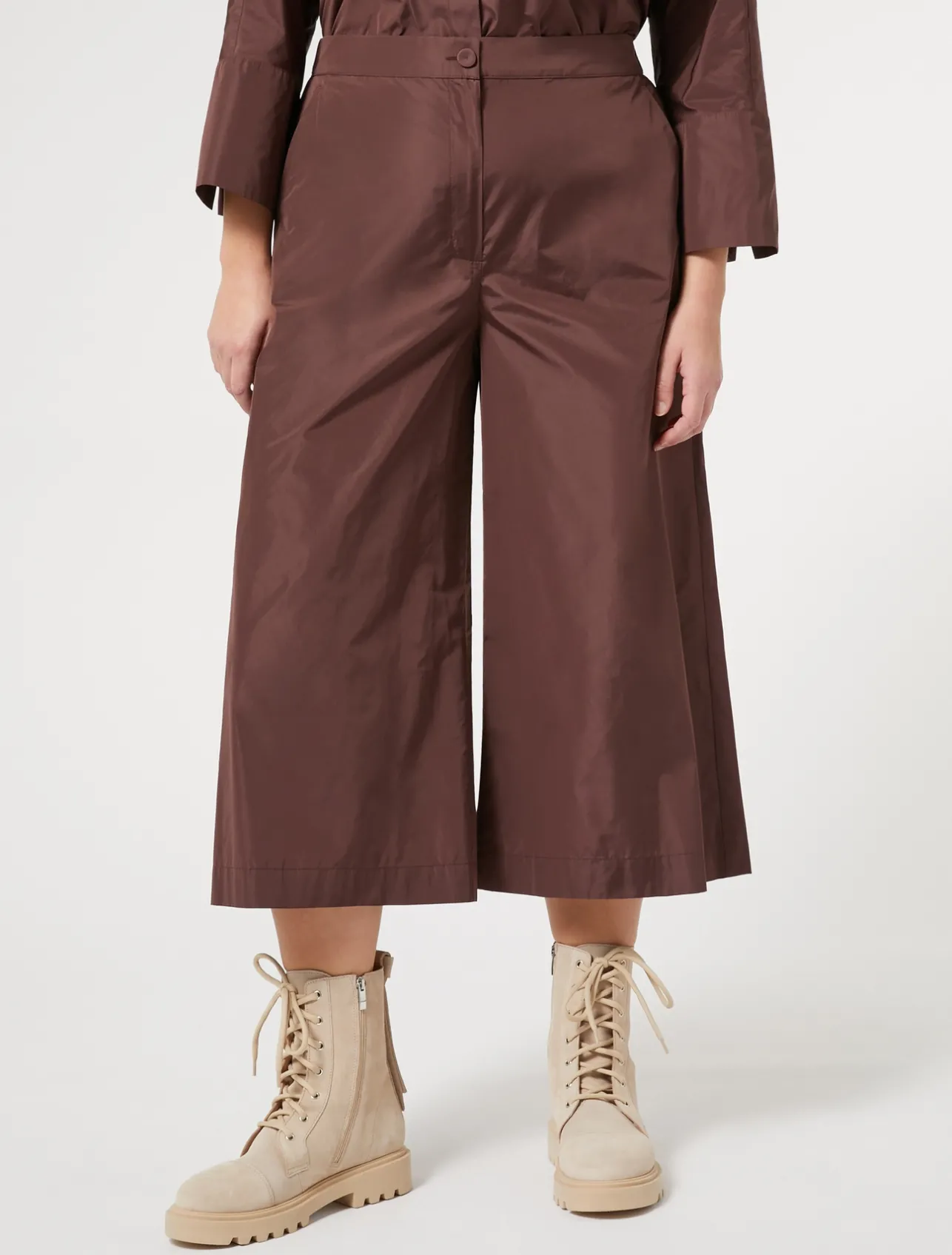 Discount Marina Rinaldi Taffeta trousers FARD