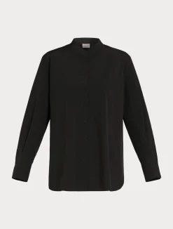 Sale Marina Rinaldi Taffeta tunic BLACK
