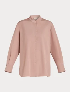 Clearance Marina Rinaldi Taffeta tunic ANTIQUEROSE