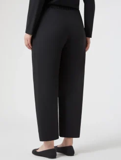 Sale Marina Rinaldi Technical jersey trousers BLACK
