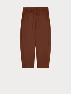 Online Marina Rinaldi Technical jersey trousers COPPER