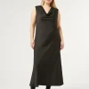 Discount Marina Rinaldi Technical-fabric dress BLACK
