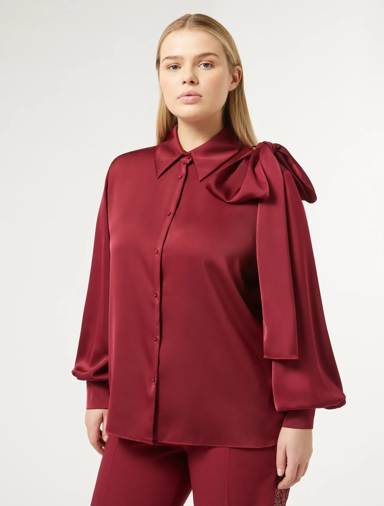 Discount Marina Rinaldi Technical-fabric shirt RUBY