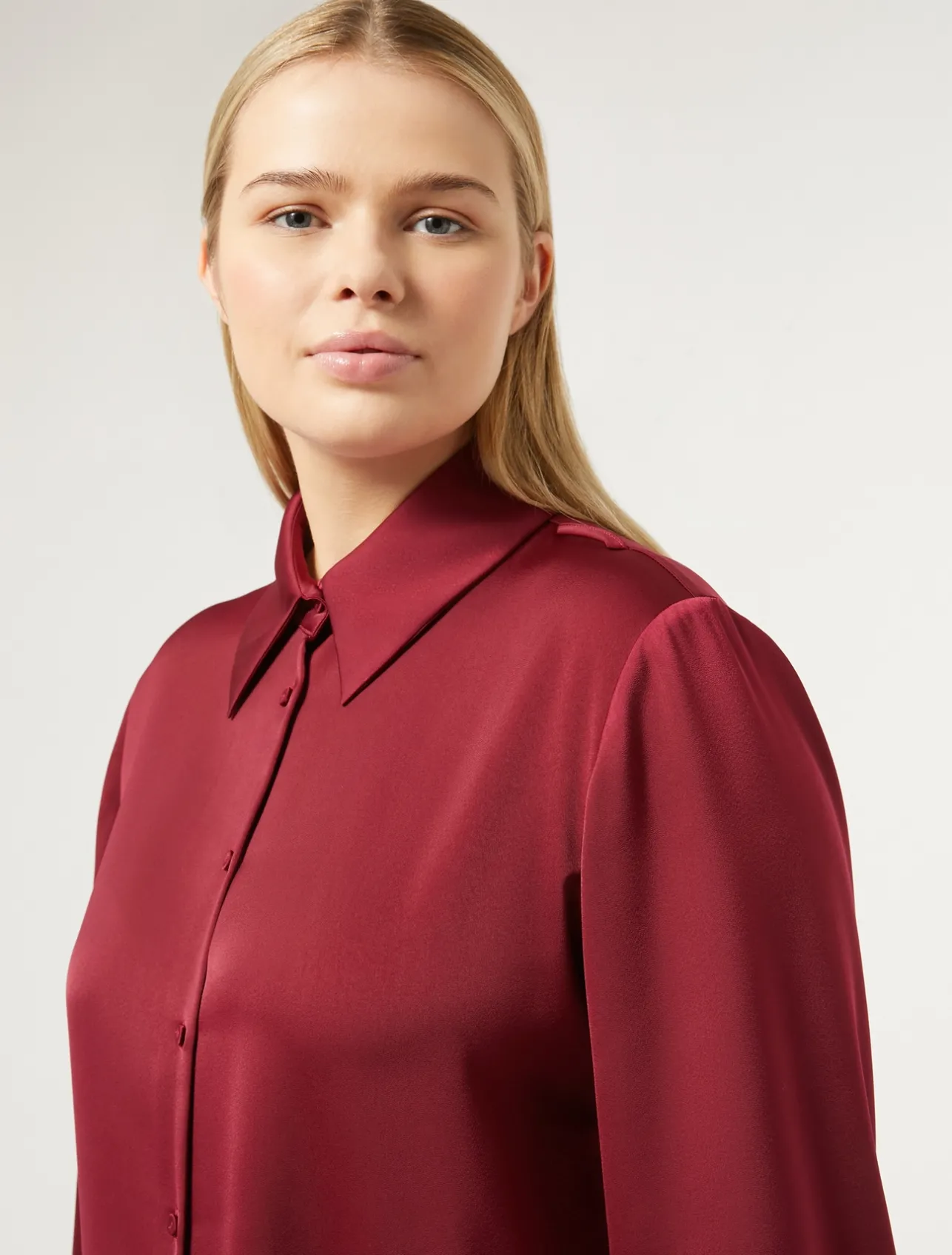 Discount Marina Rinaldi Technical-fabric shirt RUBY