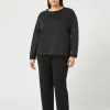 Discount Marina Rinaldi Technical-fabric trousers BLACK