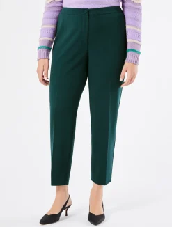 New Marina Rinaldi Technical-fabric trousers DARKGREEN