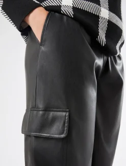 New Marina Rinaldi Technical-fabric trousers BLACK