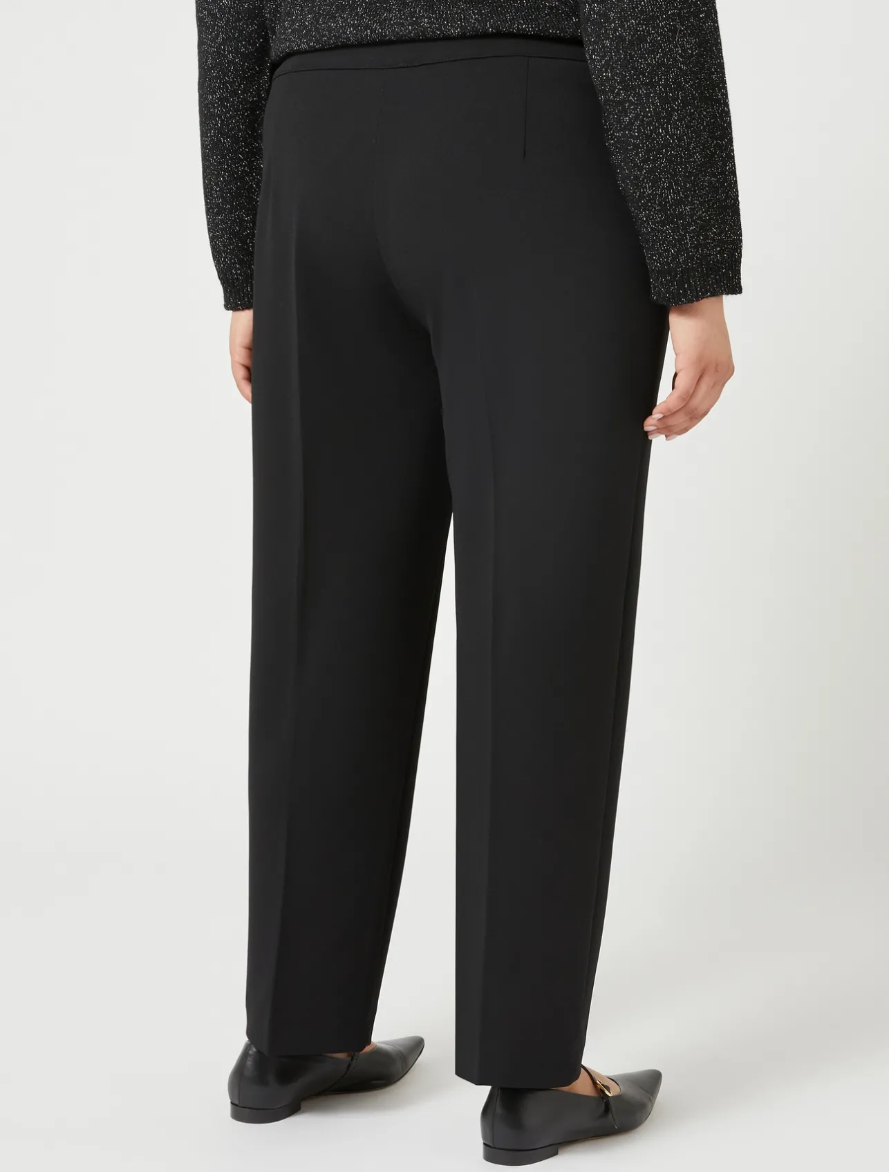 Discount Marina Rinaldi Technical-fabric trousers BLACK