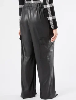 New Marina Rinaldi Technical-fabric trousers BLACK