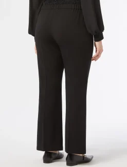 Online Marina Rinaldi Technical-fabric trousers BLACK