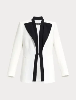 Clearance Marina Rinaldi Triacetate blazer WHITE