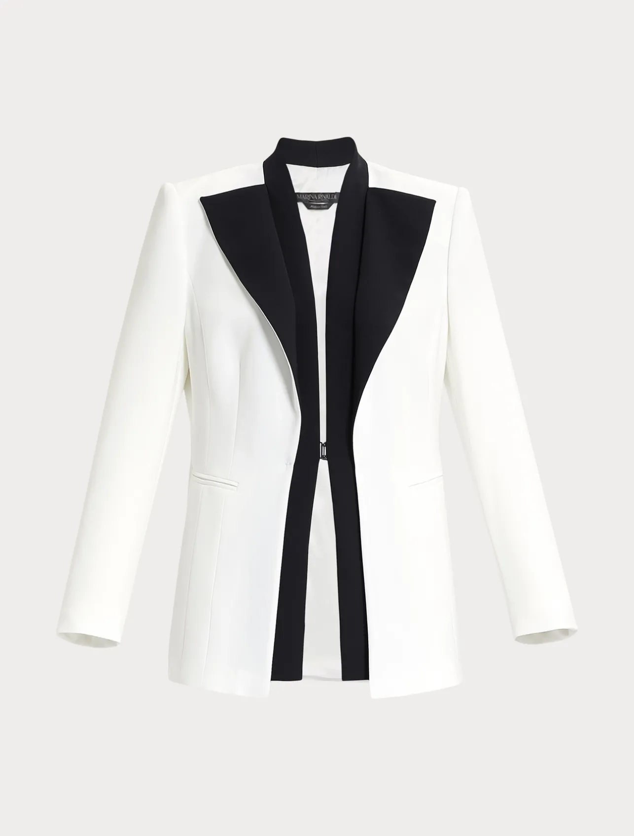 Clearance Marina Rinaldi Triacetate blazer WHITE