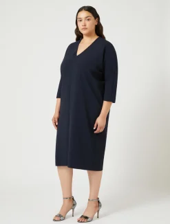 Hot Marina Rinaldi Triacetate cady dress MIDNIGHTBLUE