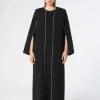 New Marina Rinaldi Triacetate cady dress BLACK