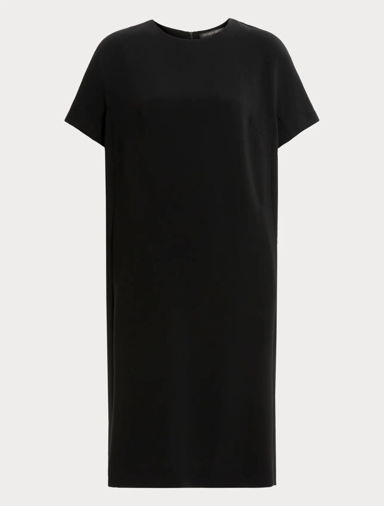 Hot Marina Rinaldi Triacetate cady dress BLACK