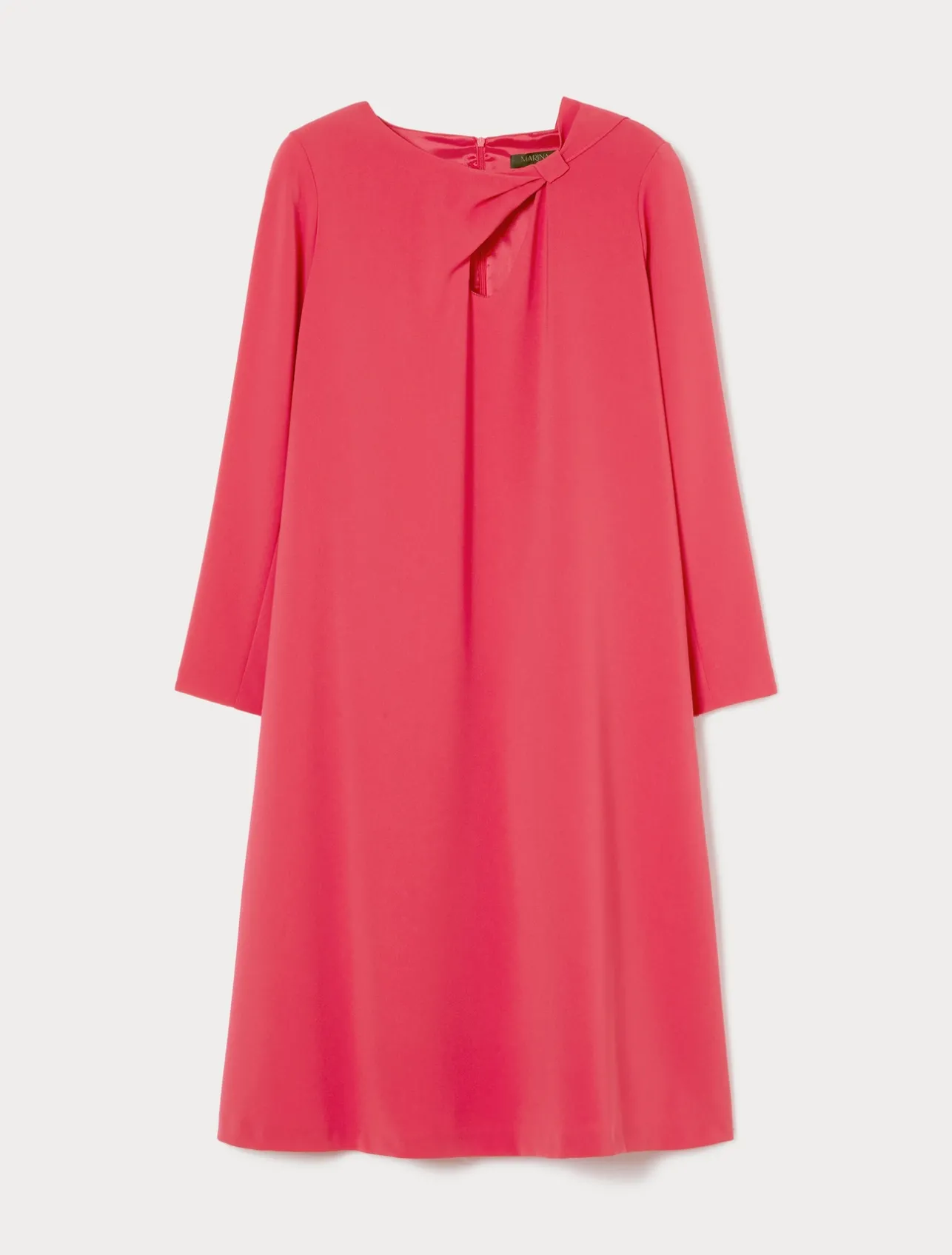 Fashion Marina Rinaldi Triacetate cady dress FUCHSIA