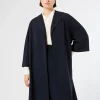 Sale Marina Rinaldi Triacetate cady duster coat MIDNIGHTBLUE