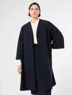 Sale Marina Rinaldi Triacetate cady duster coat MIDNIGHTBLUE