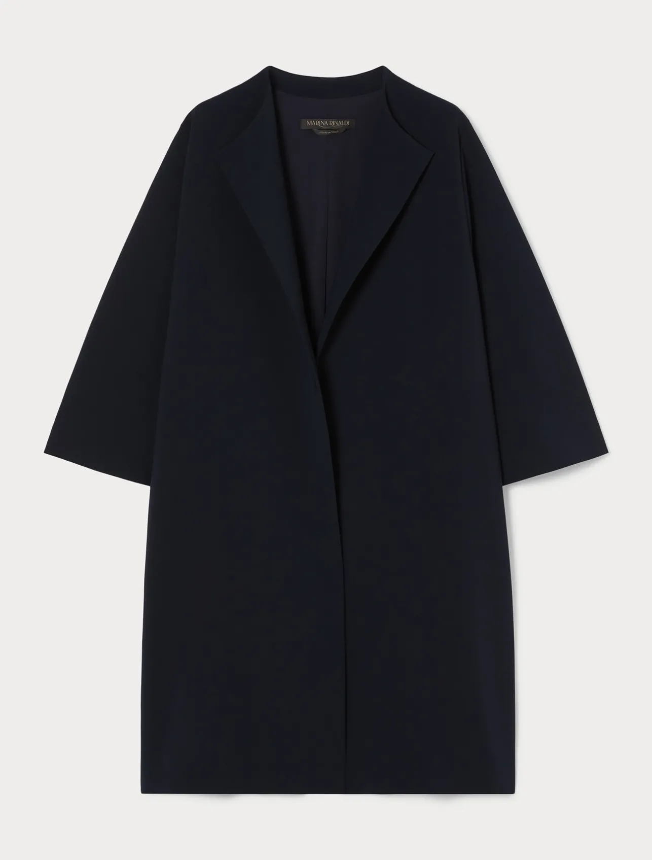 Sale Marina Rinaldi Triacetate cady duster coat MIDNIGHTBLUE