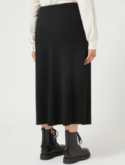 New Marina Rinaldi Triacetate cady skirt BLACK