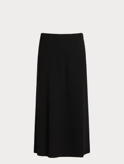 New Marina Rinaldi Triacetate cady skirt BLACK