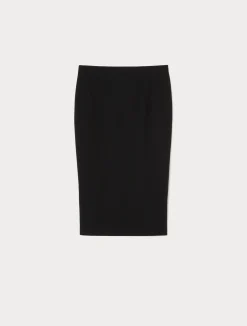 Sale Marina Rinaldi Triacetate cady skirt BLACK