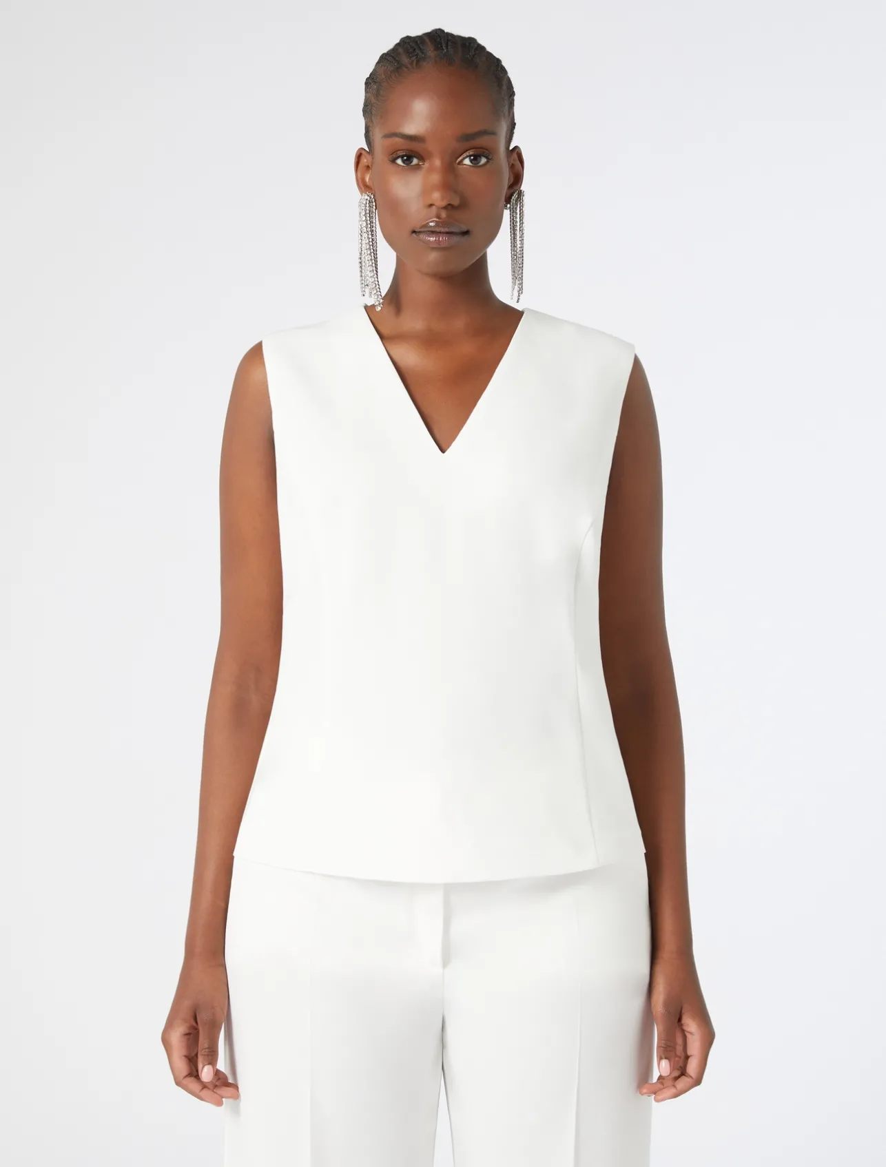 Best Marina Rinaldi Triacetate cady top WHITE