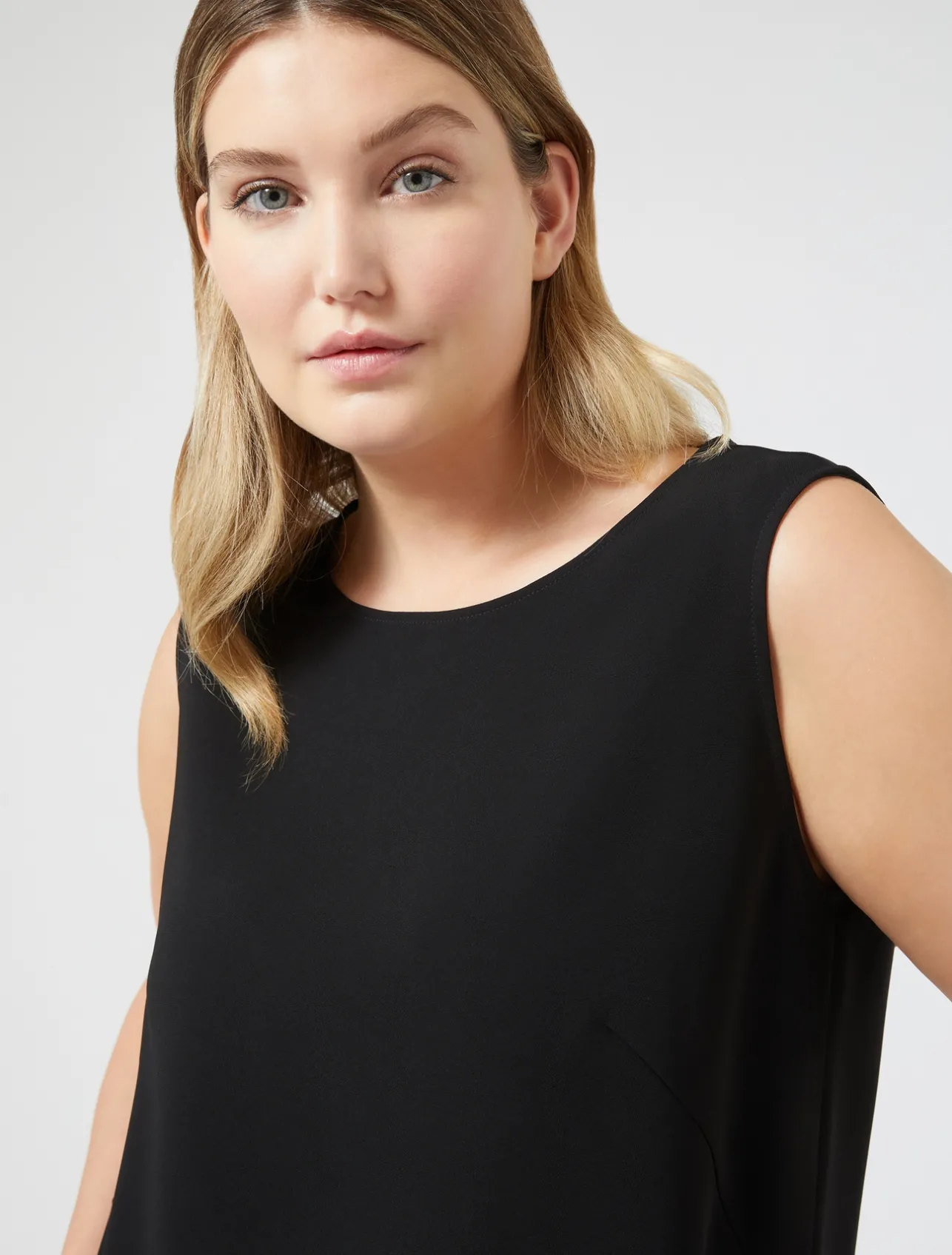 Clearance Marina Rinaldi Triacetate cady top BLACK