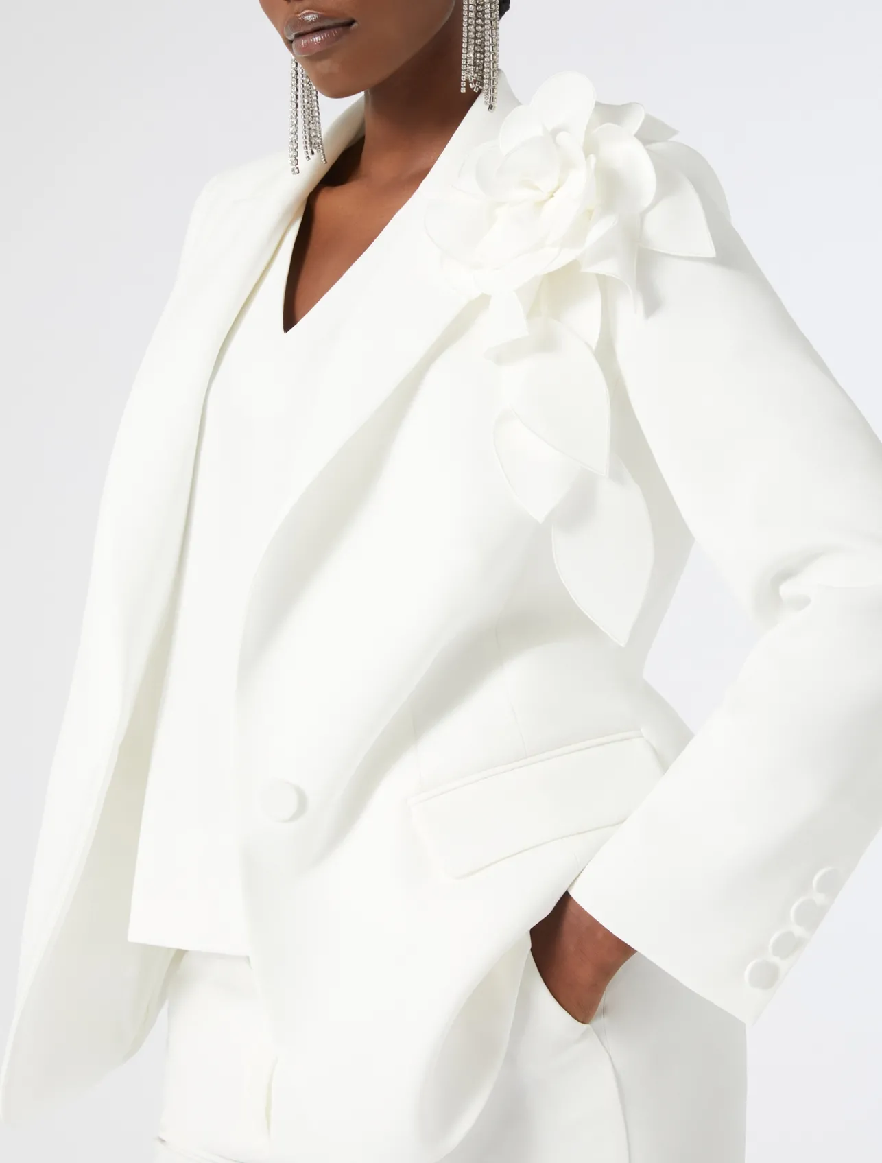 Best Marina Rinaldi Triacetate cady top WHITE
