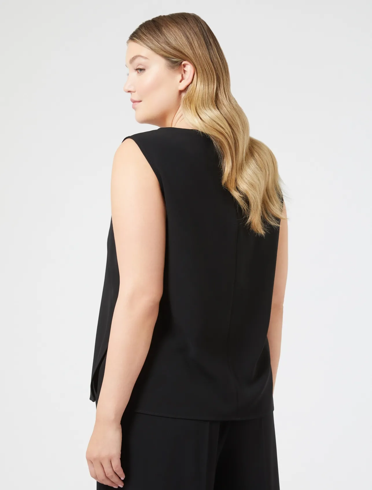 Clearance Marina Rinaldi Triacetate cady top BLACK