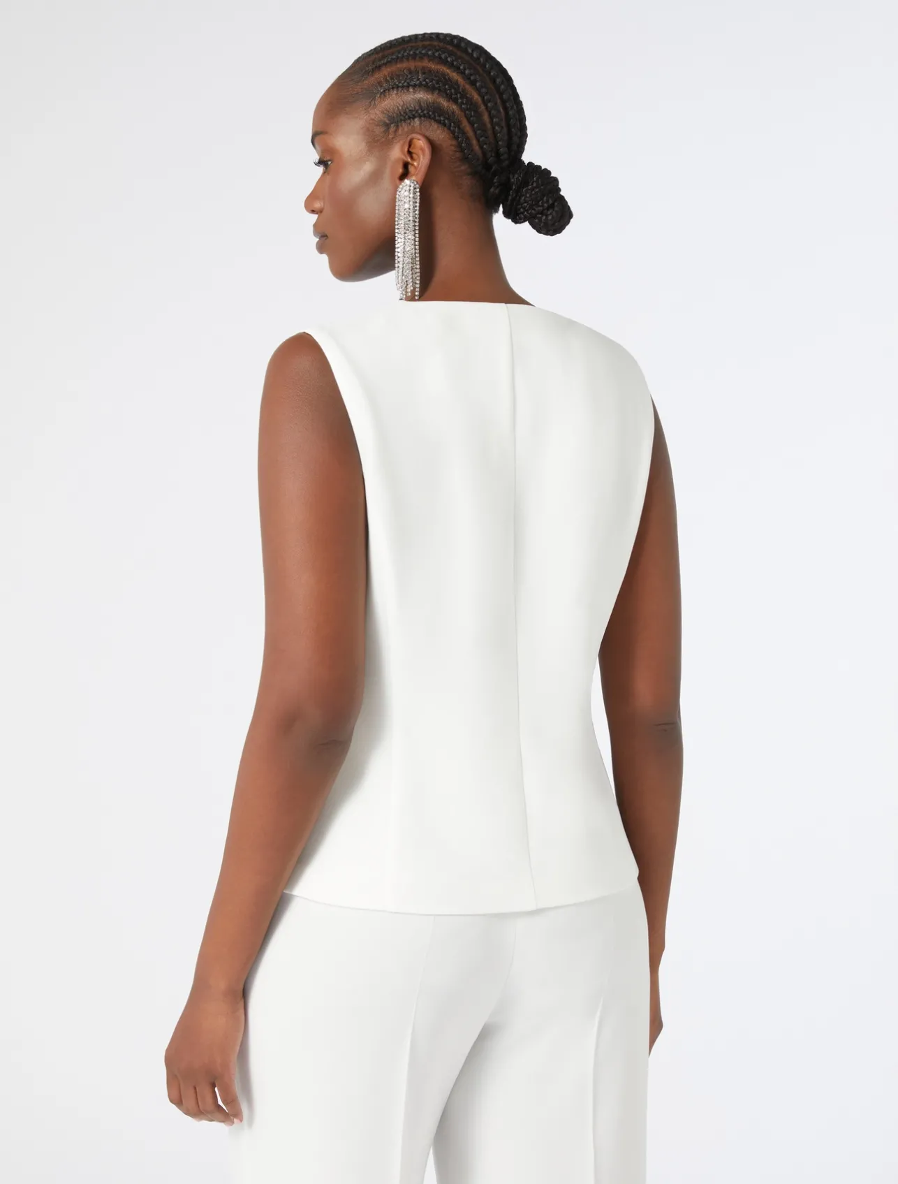 Best Marina Rinaldi Triacetate cady top WHITE