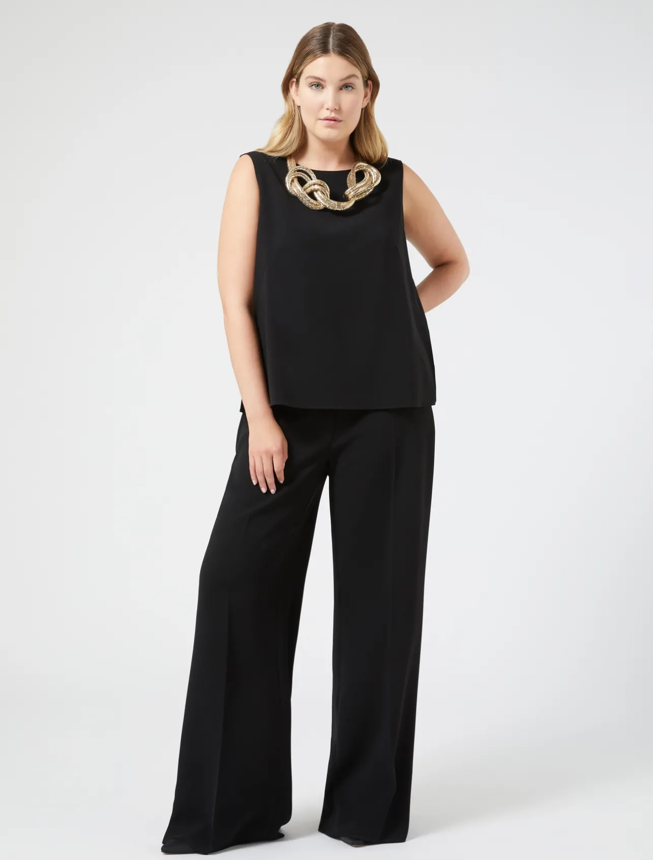 Clearance Marina Rinaldi Triacetate cady top BLACK