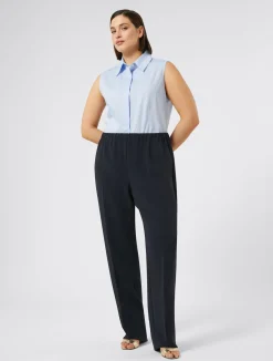 Hot Marina Rinaldi Triacetate cady trousers MIDNIGHTBLUE