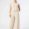 Discount Marina Rinaldi Triacetate cady trousers BEIGE