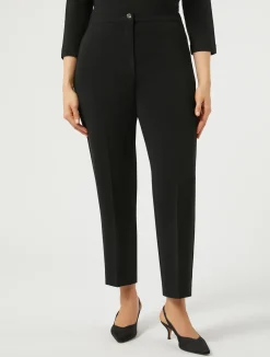 Clearance Marina Rinaldi Triacetate cady trousers BLACK