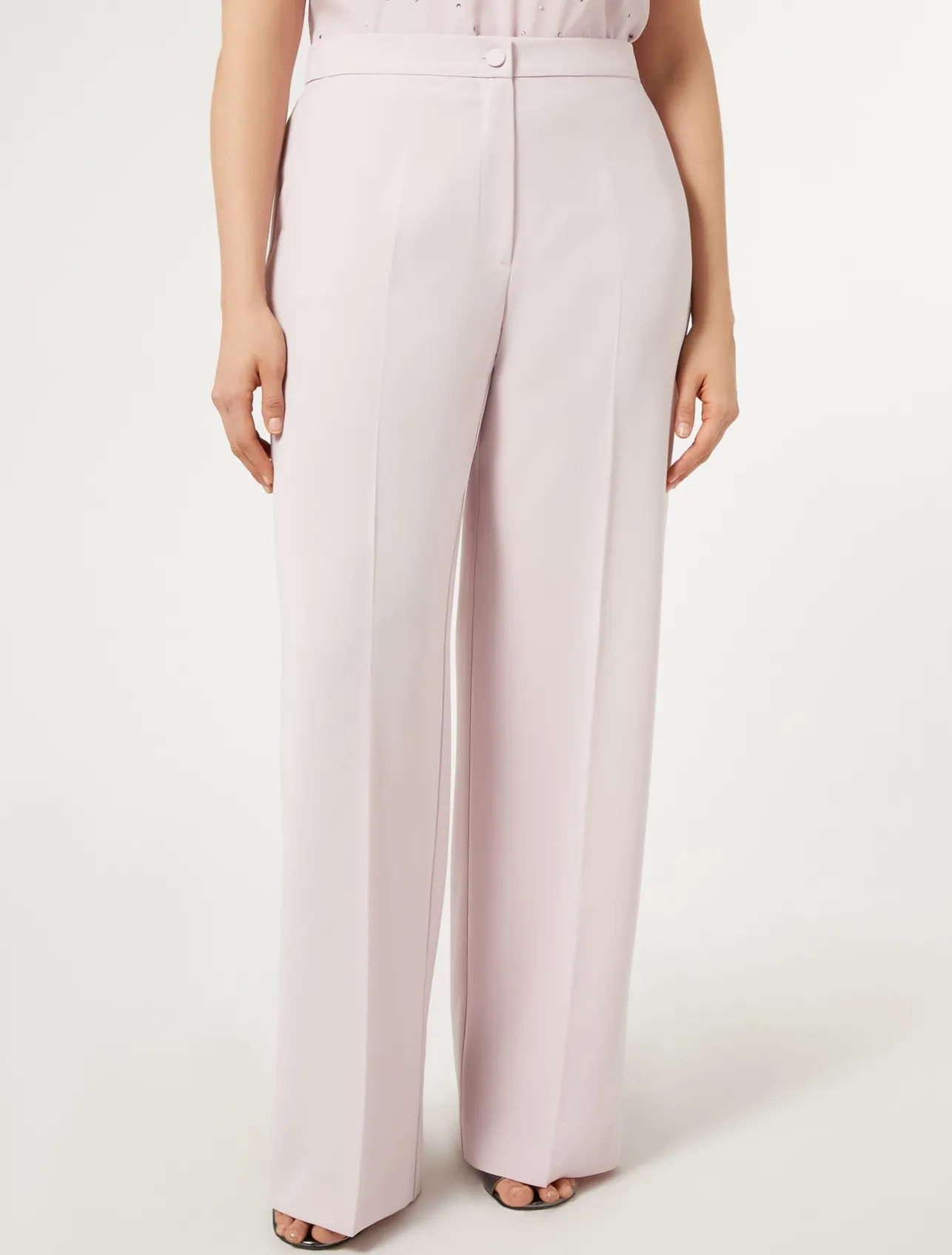 Clearance Marina Rinaldi Triacetate cady trousers PINK