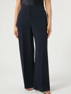 Outlet Marina Rinaldi Triacetate cady trousers MIDNIGHTBLUE