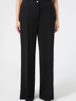 Hot Marina Rinaldi Triacetate cady trousers BLACK