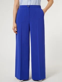 Best Marina Rinaldi Triacetate cady trousers BLUEPURPLE