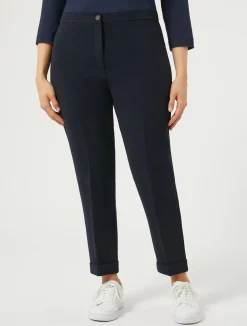Online Marina Rinaldi Triacetate cady trousers MIDNIGHTBLUE