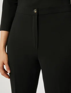 Clearance Marina Rinaldi Triacetate cady trousers BLACK