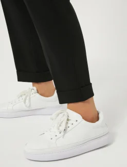 Clearance Marina Rinaldi Triacetate cady trousers BLACK