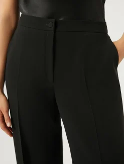 Sale Marina Rinaldi Triacetate cady trousers BLACK