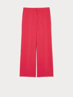 Online Marina Rinaldi Triacetate cady trousers FUCHSIA