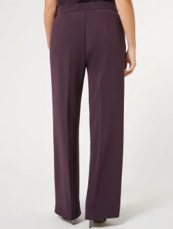 Best Marina Rinaldi Triacetate cady trousers BORDEAUX
